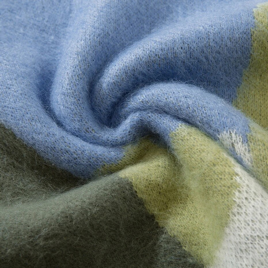 Starry Cats Knitted Sweater