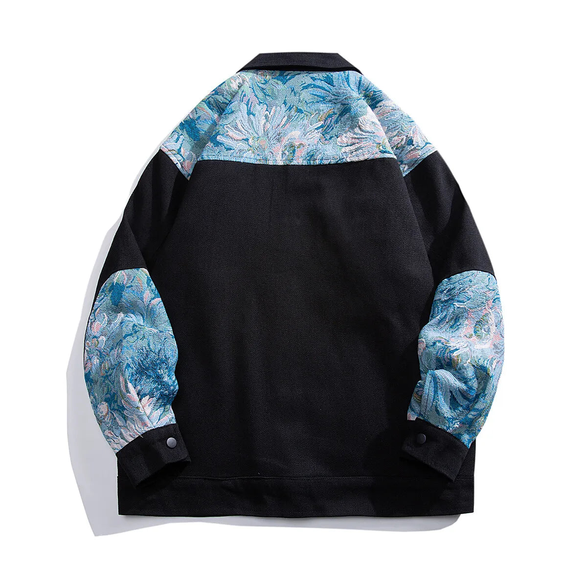 Embroidered Streetwear Bomber Jacket
