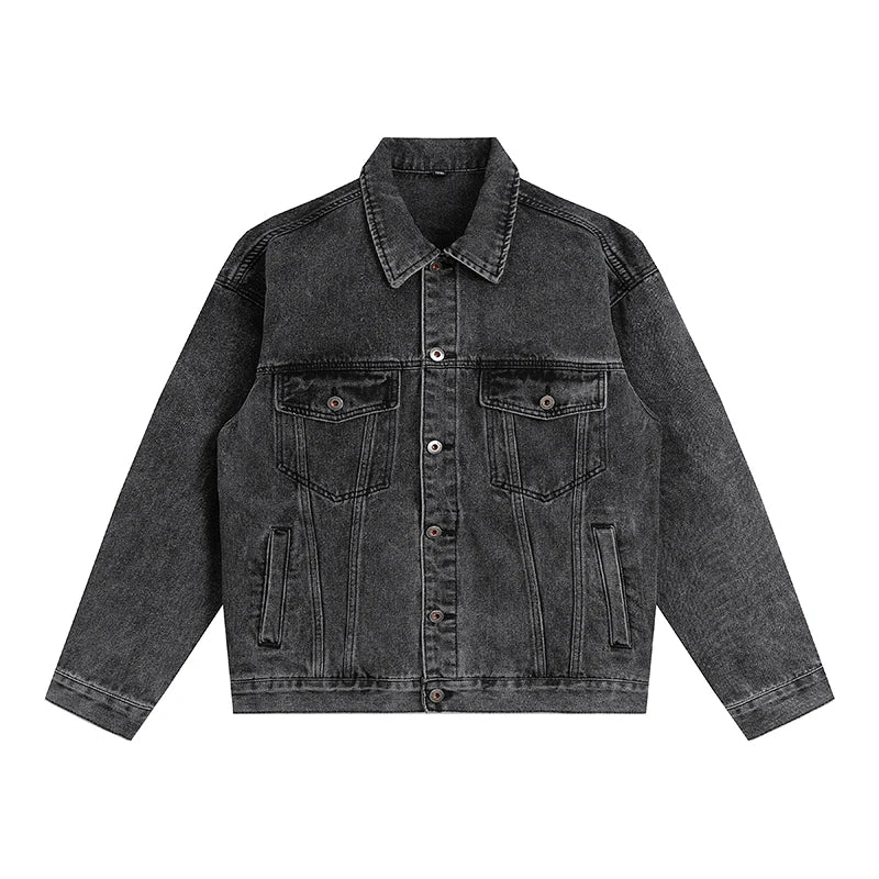 Men's Classic High Street Denim Jacket