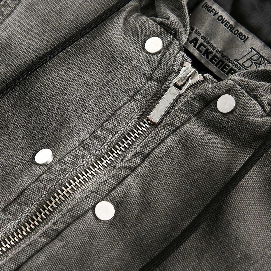 Structured Utility Hoodie Jacket