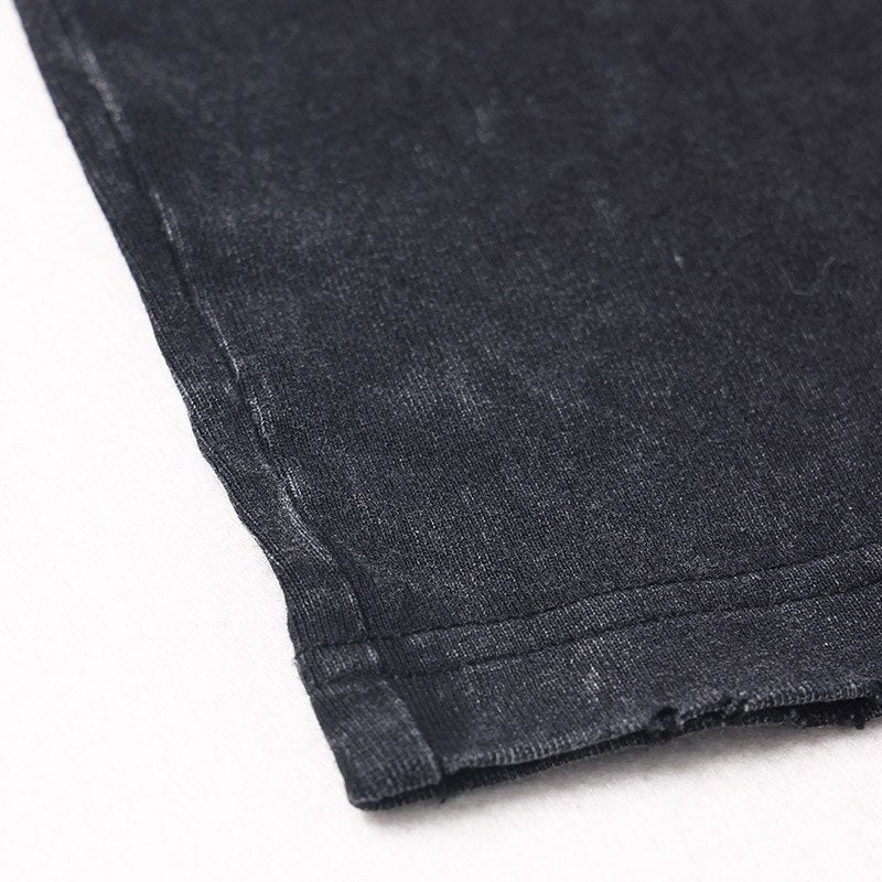 Lightening Loose Distressed Sweatshirt