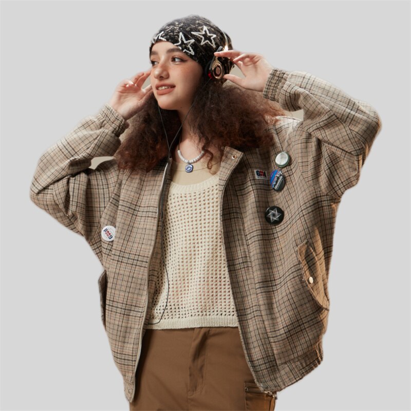 Vintage Plaid Jacket