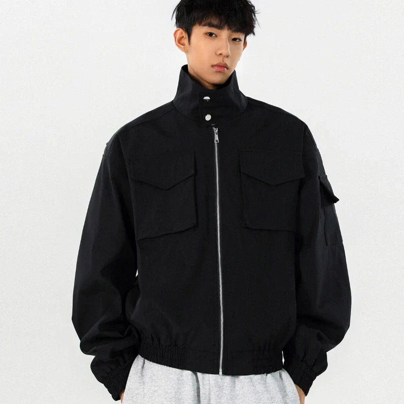 Men's Vintage Versatile Casual Zip-Up Jacket