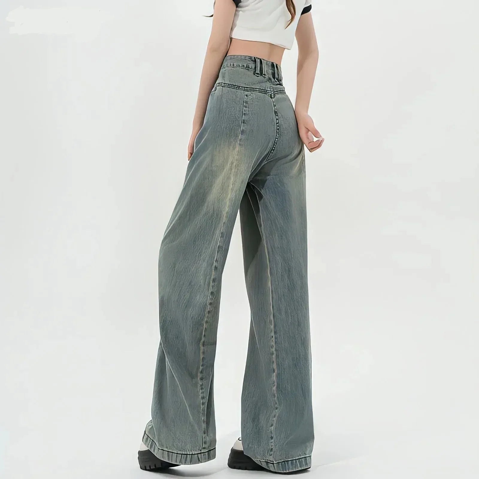 Vintage Loose High-waist Jeans