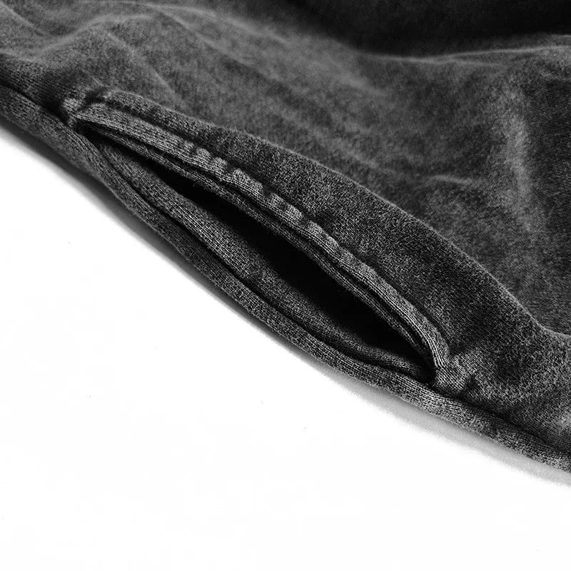 Winding Decoration Wrapped Hoodie