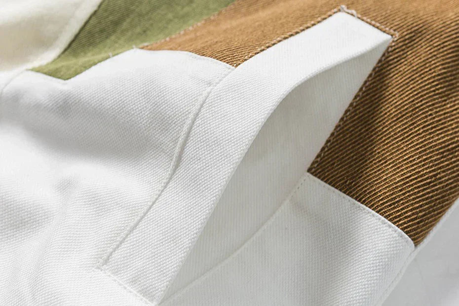 Geometric Patchwork Jacket