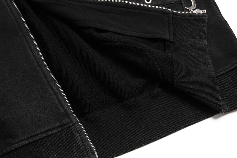 Vintage Moon Zip-up hoodie