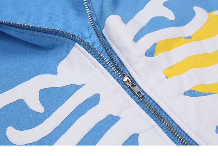 Thoracic Skeleton Zip-up Hoodie