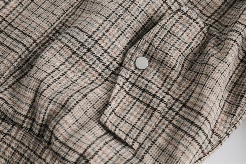 Vintage Plaid Jacket