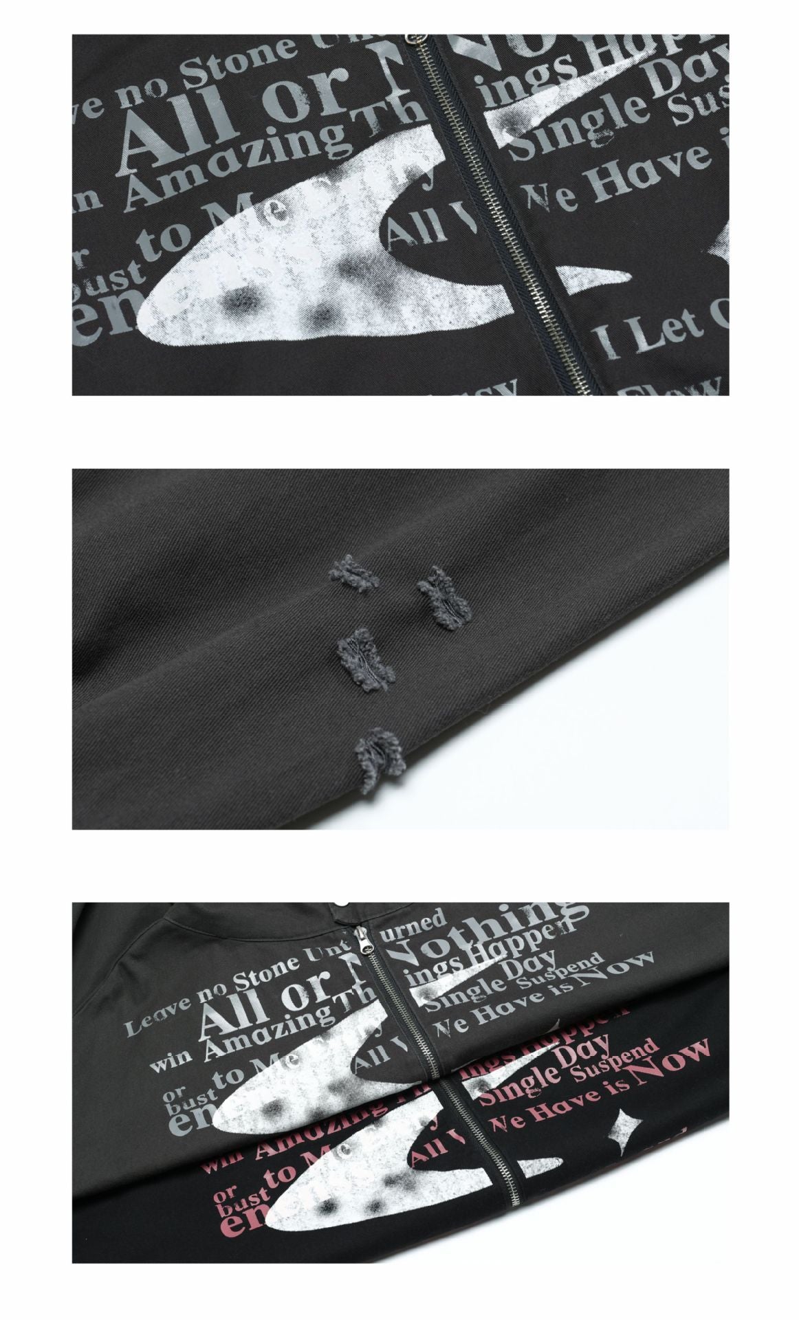 The All Or Nothing Zip-up Hoodie