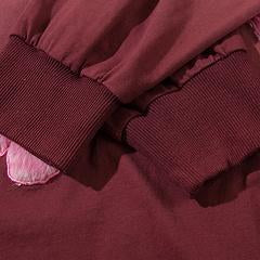 Butterfly Graphic Letter Oversized Sweatshirt