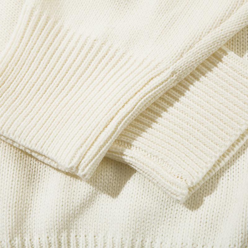 Oversized Glitter Round Neck Sweater