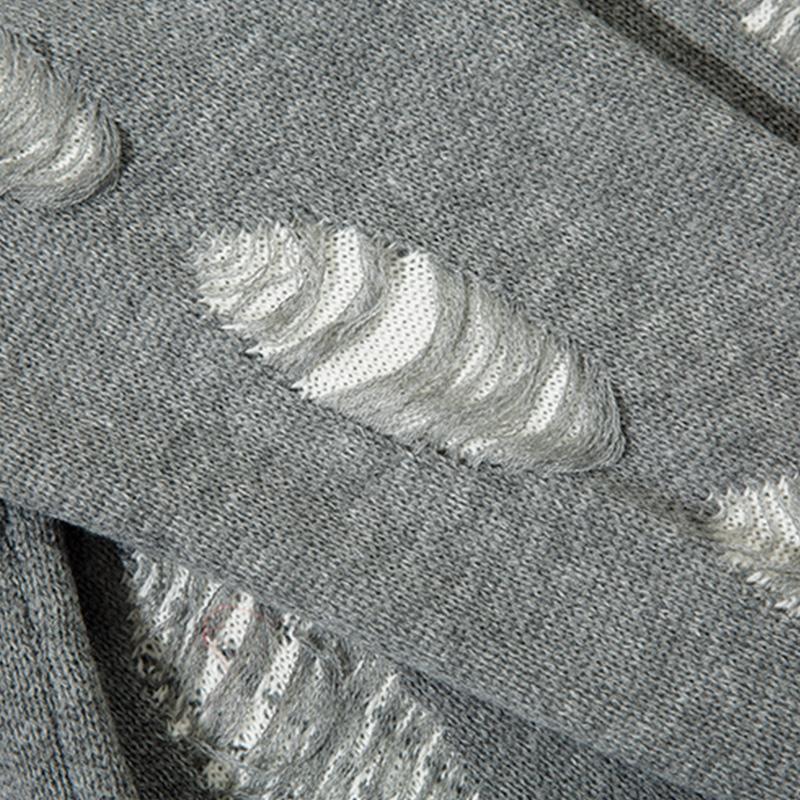 Loose Distressed Sweater