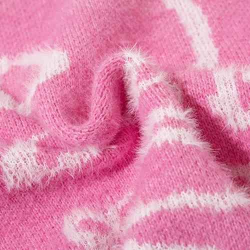 Knitted Skull Holes Sweater