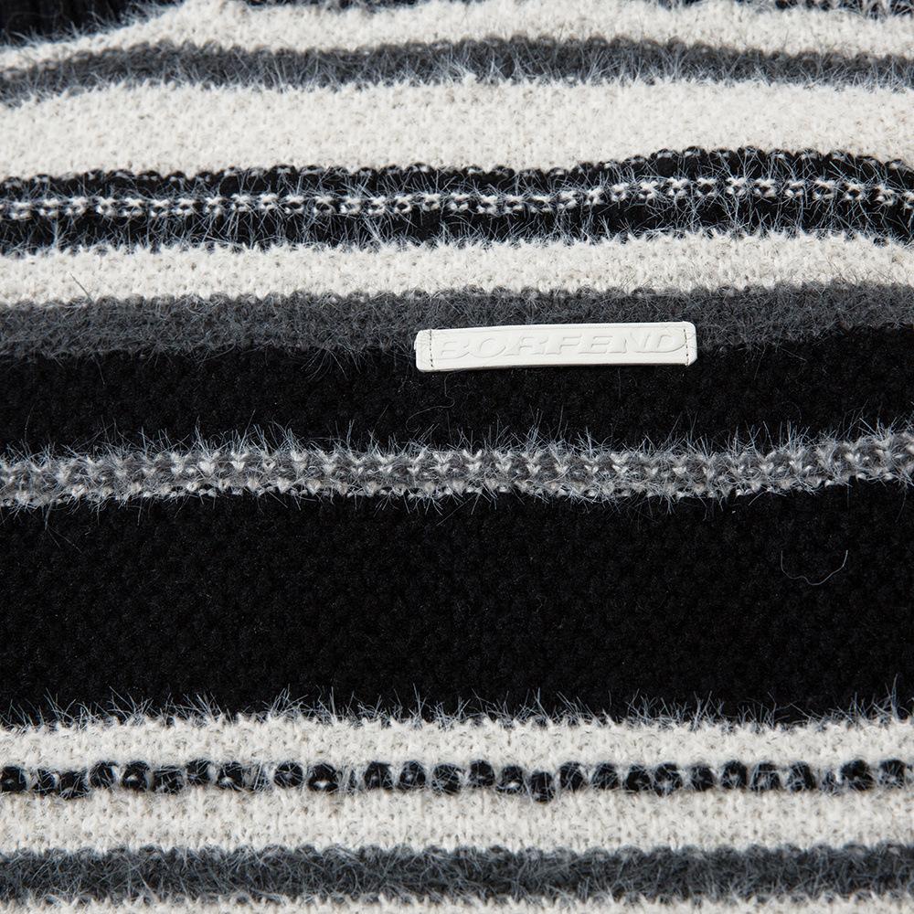 Striped Loose Knitted Sweater
