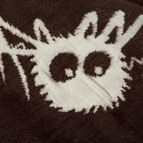 Loose Spider Knitted Sweater