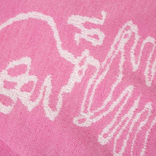 Knitted Skull Holes Sweater