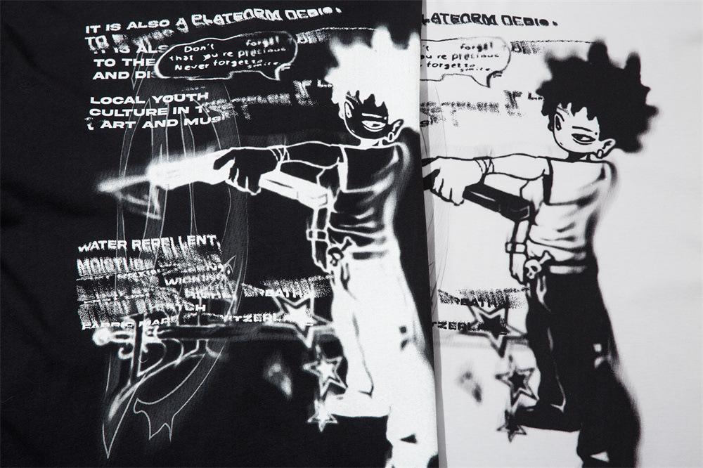 Street Art Character Graphic Sweatshirt