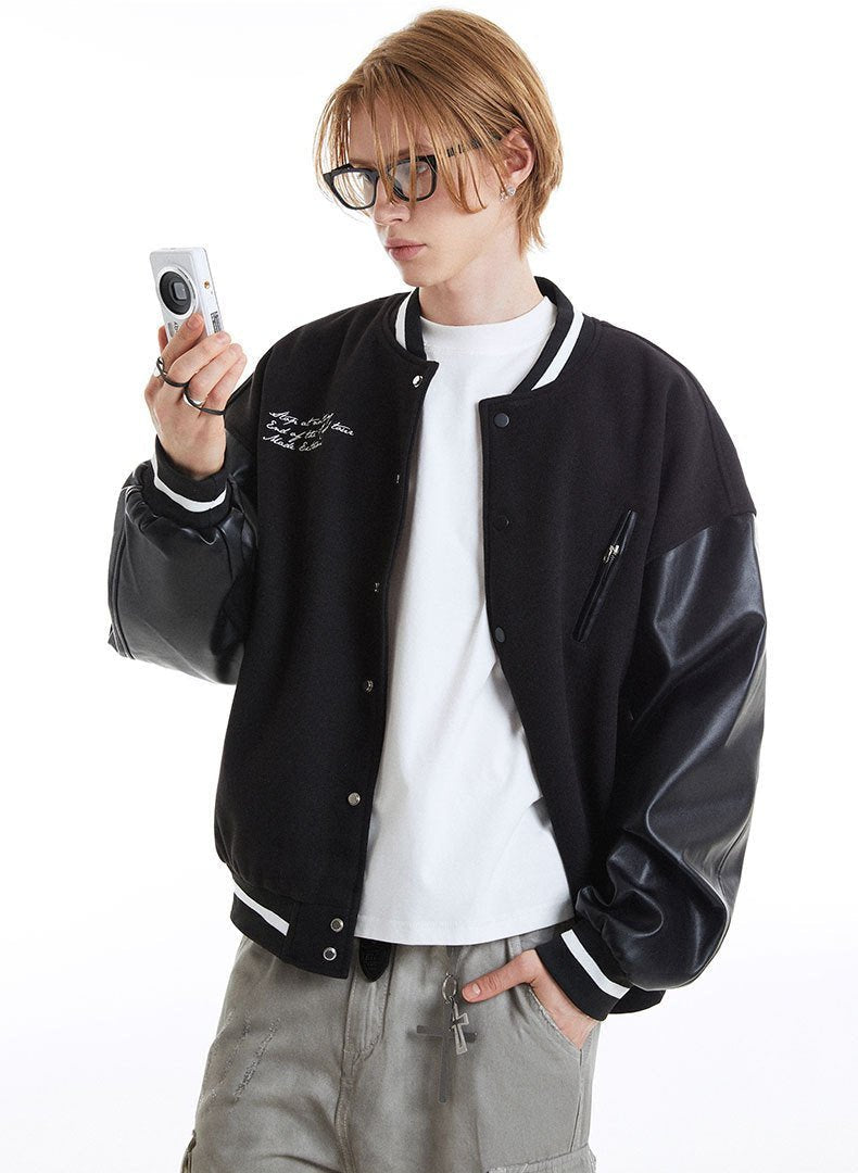 Guitar Retro Varsity Jacket