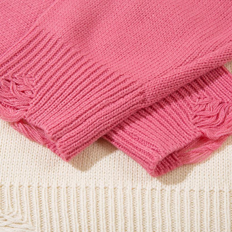 Butterfly Embroidery Patchwork Sweatshirt