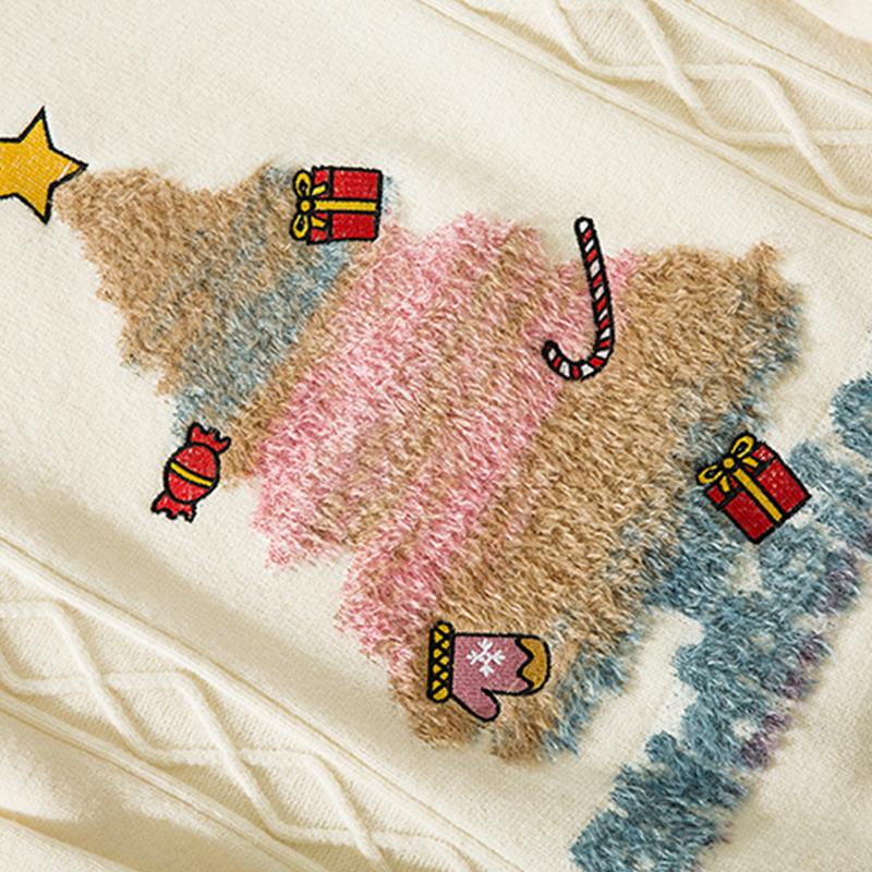 Christmas Tree Knitted Sweater