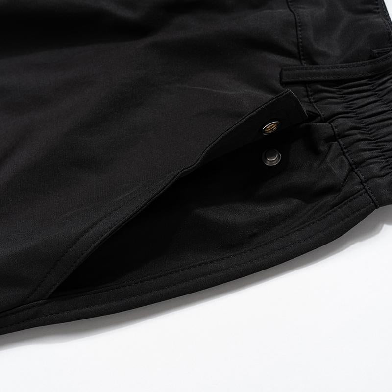 Noir Chain Flare Jeans