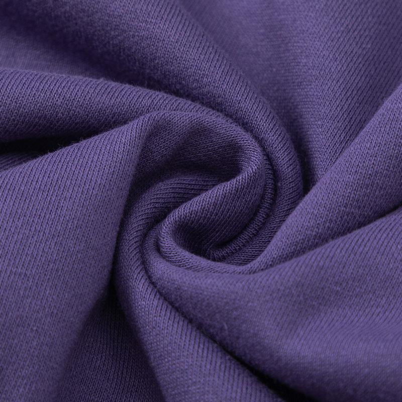 Loose Front Pocket Letter Print Hoodie