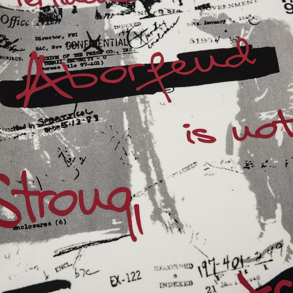 Abstract Motivation Graphic Sweatshirt