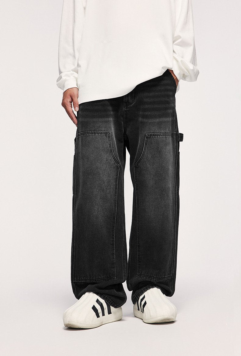 Wide-leg Baggy Cowboy Jeans