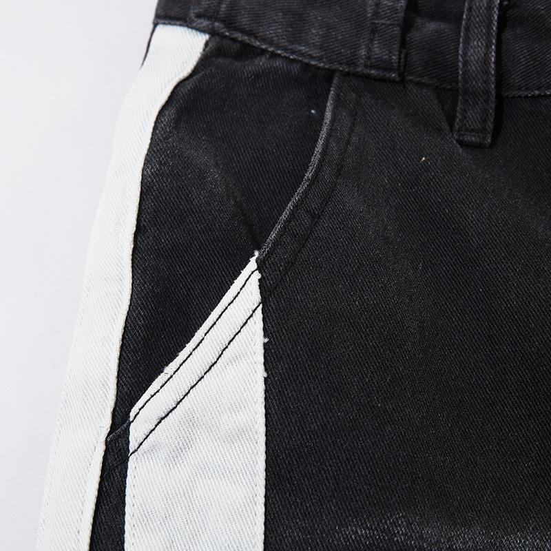 Side Webbing Denim Jeans