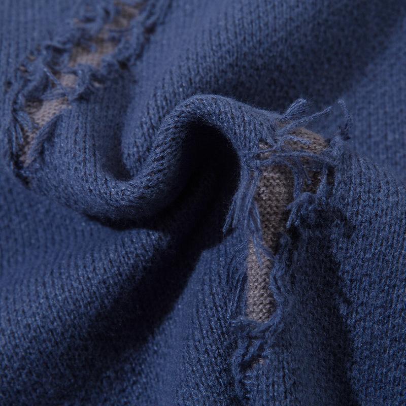 Claws Ripped Knitted Sweater