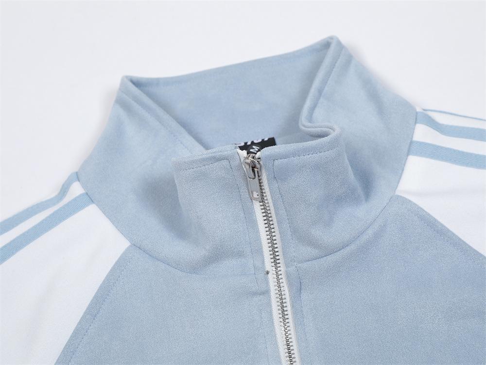 Sports Striped Track Jacket