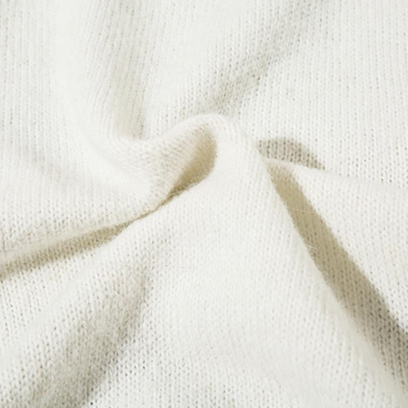 Star Knitted Graphic Sweater