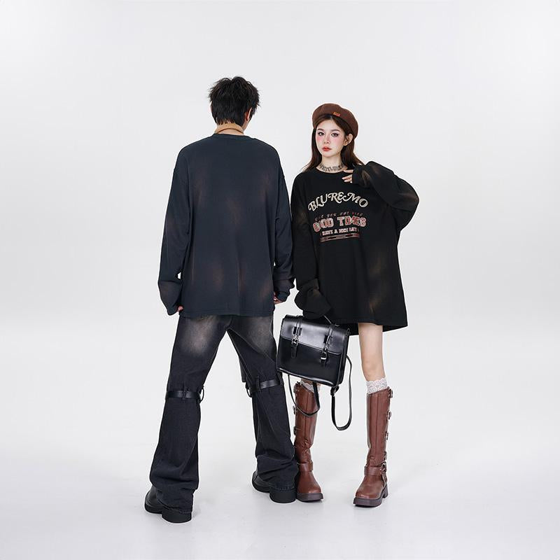 "Good Times" Print Sweatshirt