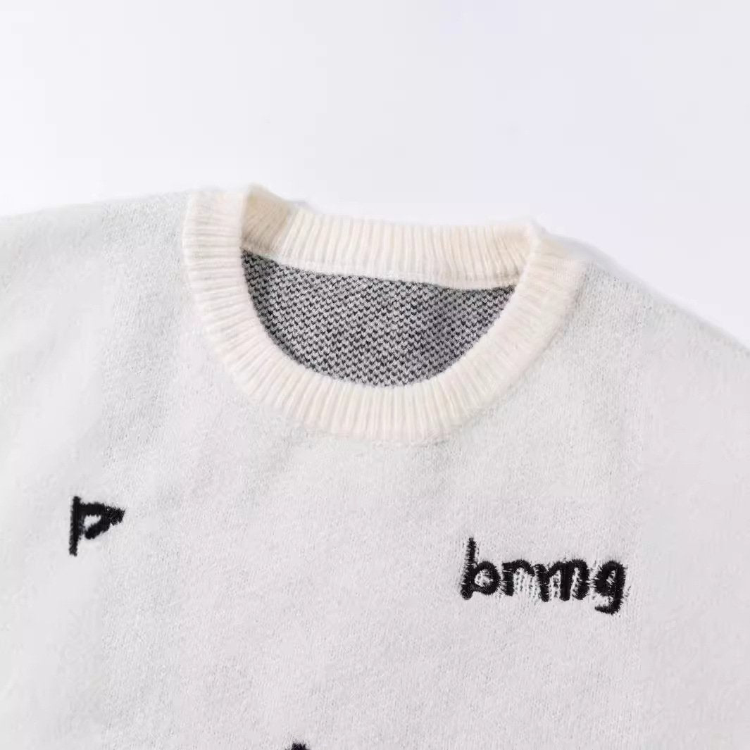 Y2K Cosmic Galaxy Sweater