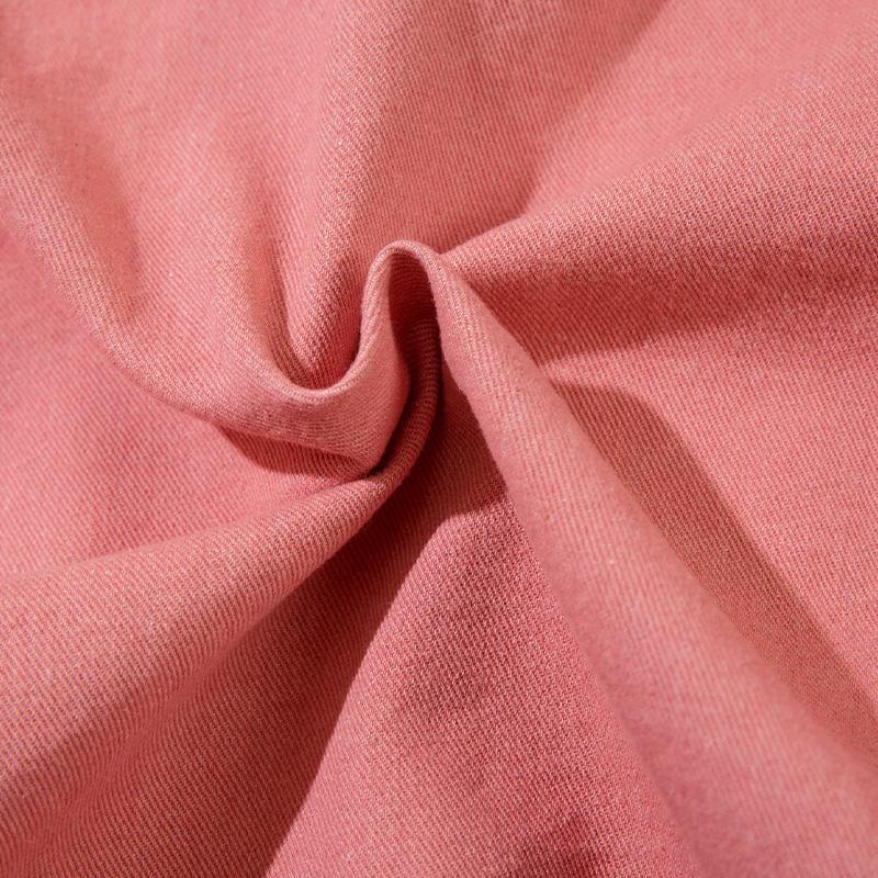 Ripped Pink Denim Jacket