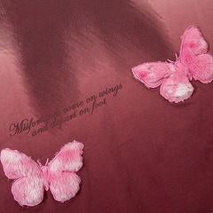 Butterfly Graphic Letter Oversized Sweatshirt