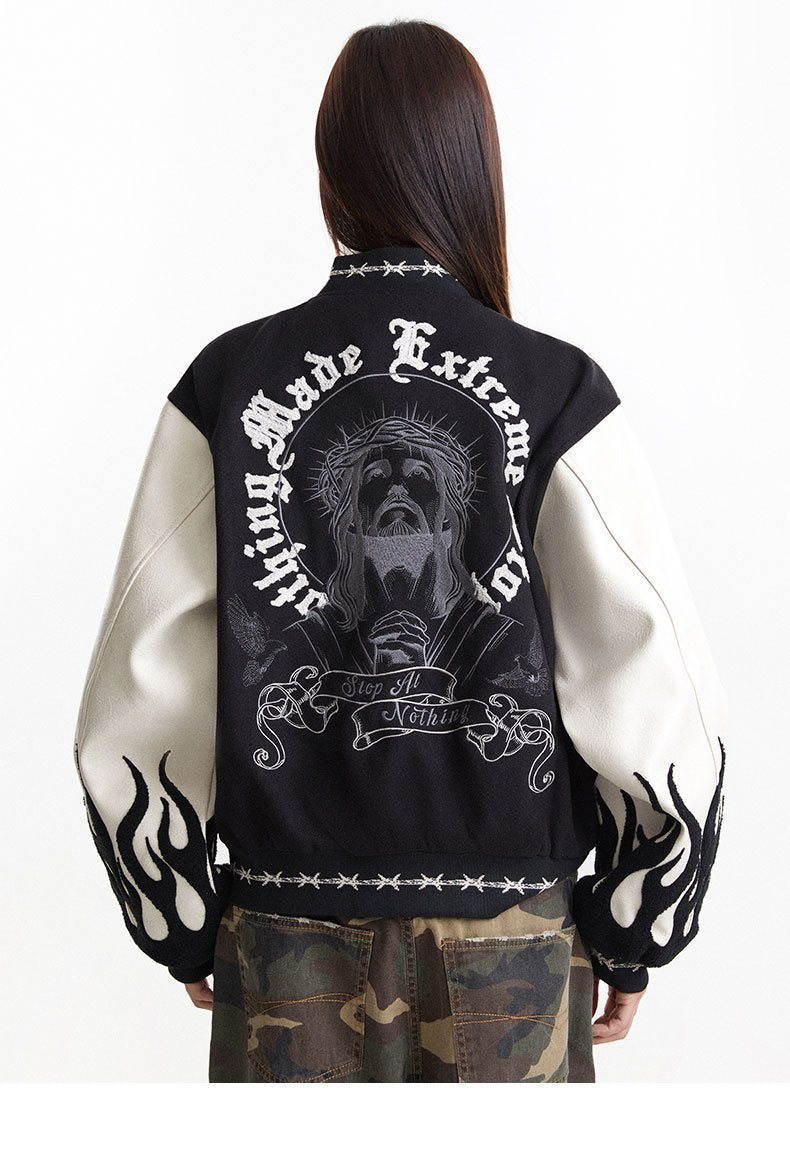 Inferno Rebel Varsity Jacket