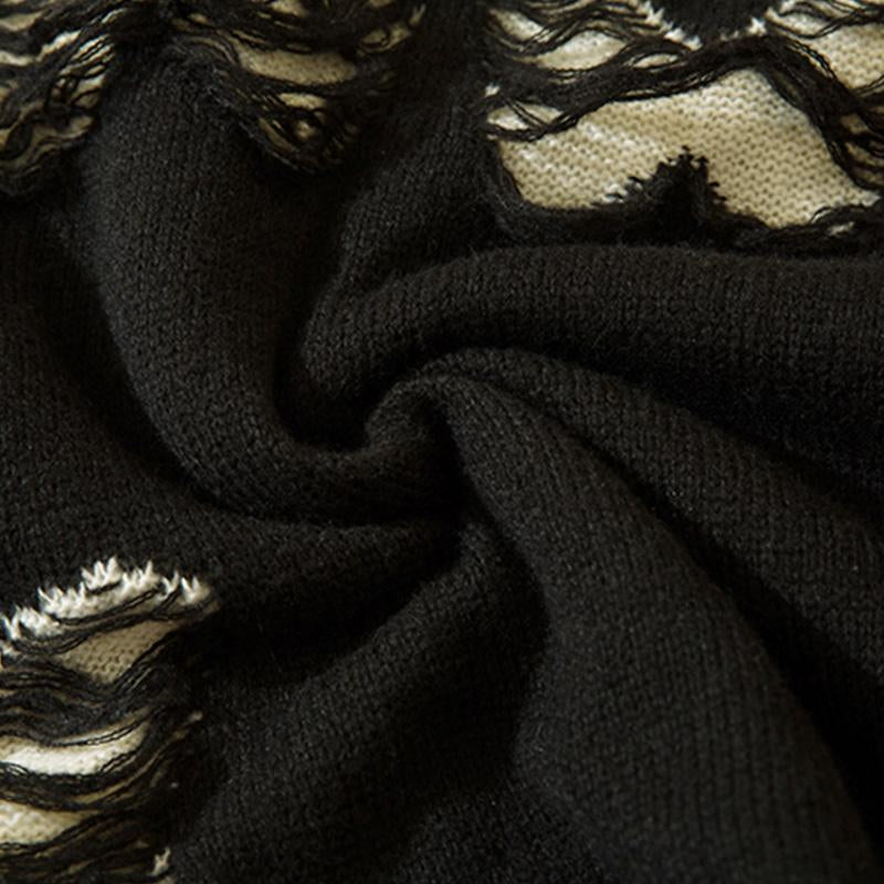 Ripped Butterflies Sweater