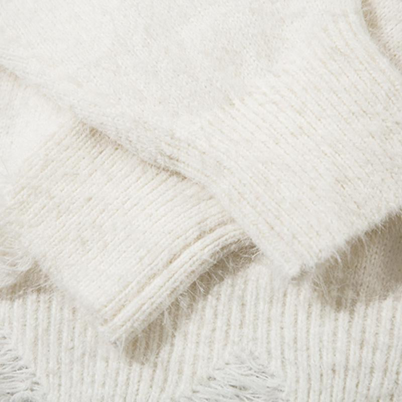 Star Graphic Loose Sweater