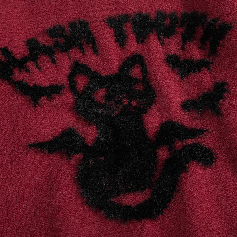 Y2K Slash Youth Cat Sweater