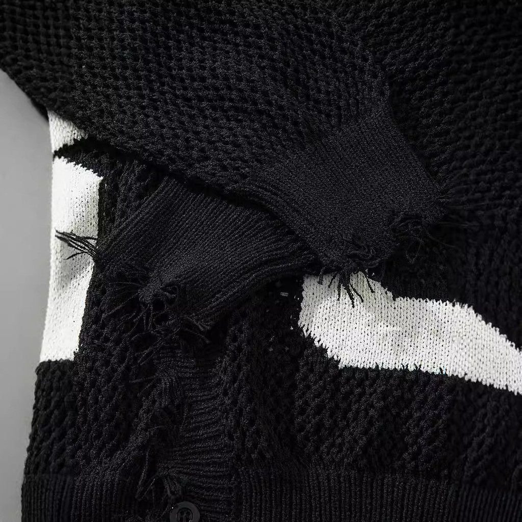 Retro Sports Mesh Jersey 89 Sweater