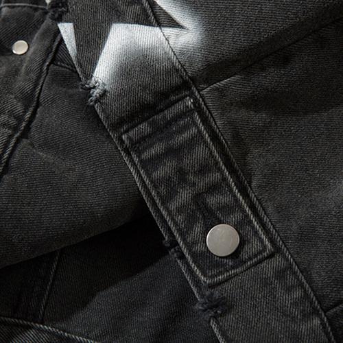 Baggy Star Washed Denim Jacket