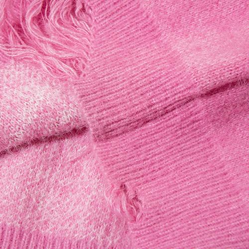 Knitted Skull Holes Sweater