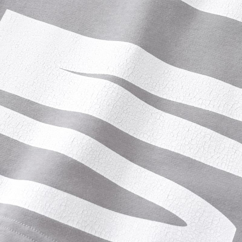 Big Letter Print Patchwork Sweatshirt