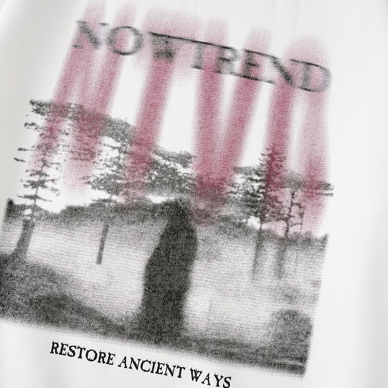 Forest Fog Graphic Sweatshirt