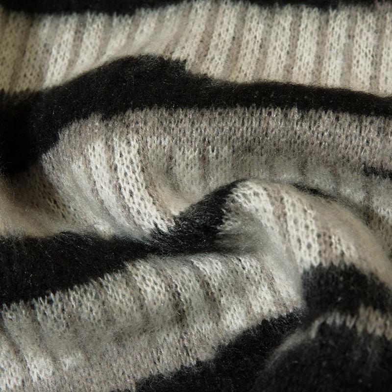 Zebra Lord Striped Sweater