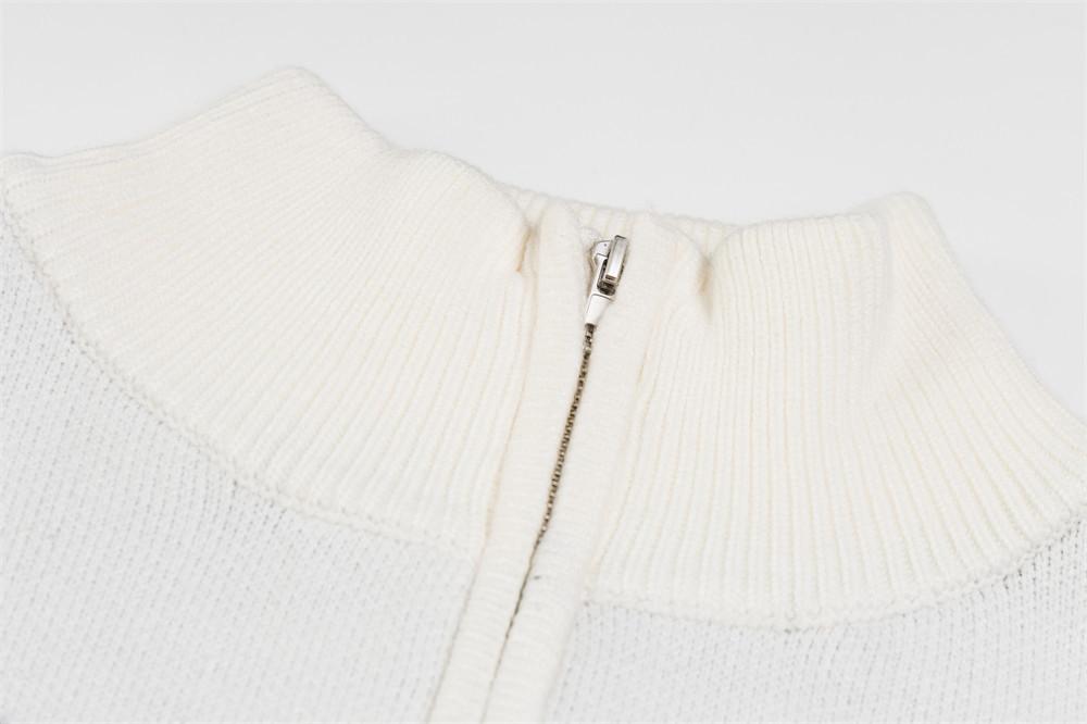 Y2K Graffiti Zip-Up Sweater