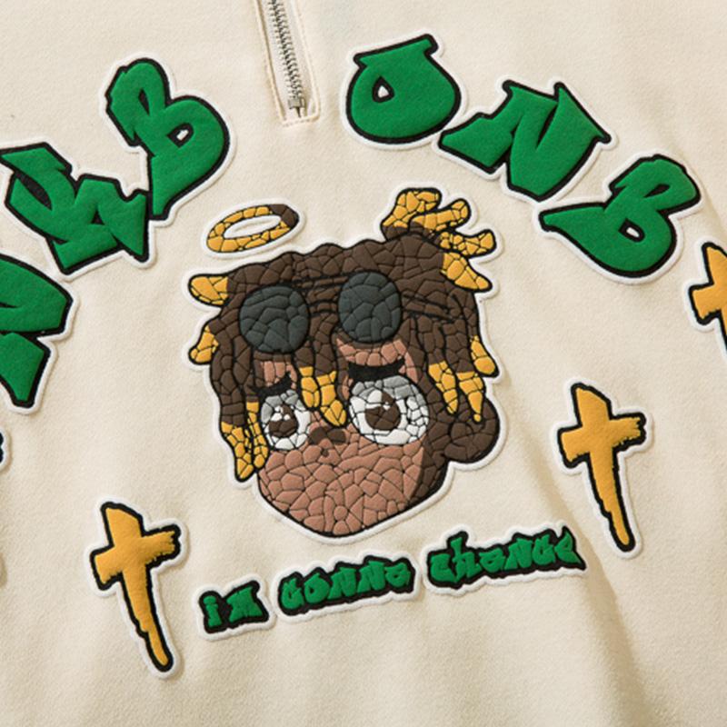 Polo Cartoon Boy Print Sweatshirt