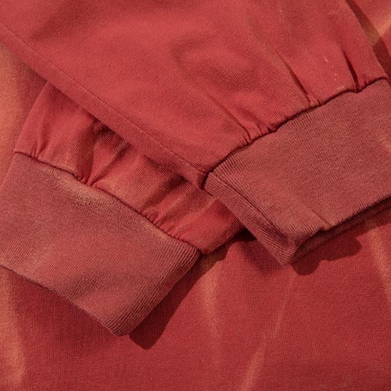 Zebra Pattern Chain Sweatshirt